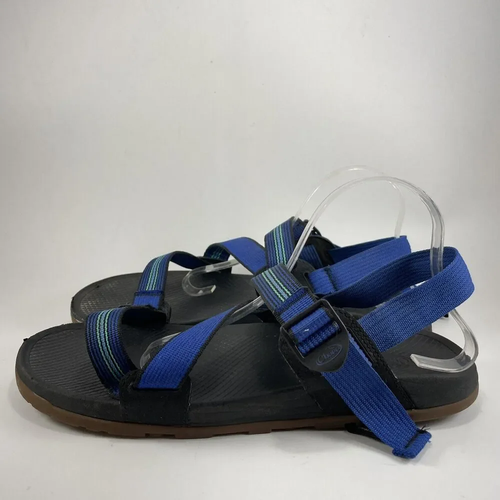Chaco Lowdown Strappy Active Sandals Mens Size 13 Blue Hiking Water Z/1 Z1